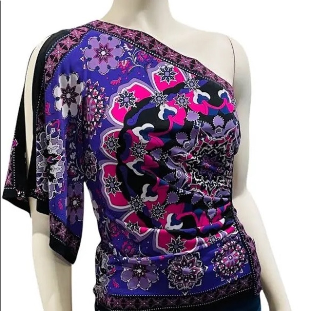 Cache one shoulder blouse - Picture 4 of 4